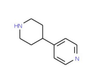 4-(Piperidin-4-yl)pyridine (CAS 581-45-3) - chemical structure image