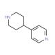4-(Piperidin-4-yl)pyridine (CAS 581-45-3) - chemical structure image