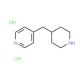 4-Piperidin-4-ylmethylpyridine dihydrochloride (CAS 1172465-66-5) - chemical structure image