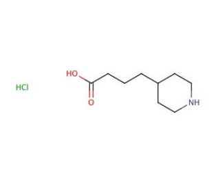 4-Piperidine butyric acid hydrochloride (CAS 84512-08-3) - chemical structure image