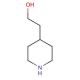 4-Piperidineethanol (CAS 622-26-4) - chemical structure image