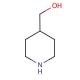 4-Piperidinemethanol (CAS 6457-49-4) - chemical structure image