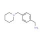 [4-(Piperidinomethyl)phenyl]methylamine (CAS 91271-81-7) - chemical structure image
