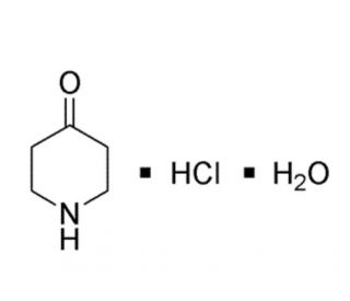 4-Piperidone Monohydrate Hydrochloride (CAS 40064-34-4) - chemical structure image