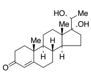 4-Pregnen-17&alpha;,20&beta;-diol-3-one (CAS 1662-06-2) - chemical structure image