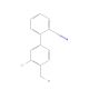 4′-(Bromomethyl)-3′-chloro-[1,1′-biphenyl]-2-carbonitrile (CAS 887268-24-8) - chemical structure image