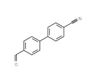 4&prime;-Formyl-biphenyl-4-carbonitrile (CAS 50670-55-8) - chemical structure image