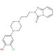 4′-Hydroxy Trazodone HCl (CAS 53818-10-3 (free base)) - chemical structure image