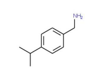[4-(propan-2-yl)phenyl]methanamine (CAS 4395-73-7) - chemical structure image