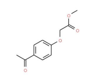 (4-Propionyl-phenoxy)-acetic acid (CAS 6501-31-1) - chemical structure image