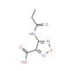 4-Propionylamino-furazan-3-carboxylic acid - chemical structure image