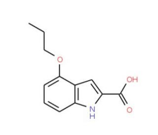 4-Propoxy-1H-indole-2-carboxylic acid - chemical structure image