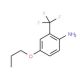4-Propoxy-2-(trifluoromethyl)phenylamine - chemical structure image