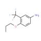 4-Propoxy-3-trifluoromethyl-phenylamine (CAS 883546-24-5) - chemical structure image