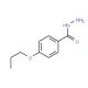 4-Propoxy-benzoic acid hydrazide (CAS 64328-60-5) - chemical structure image
