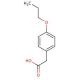 (4-Propoxy-phenyl)-acetic acid (CAS 26118-57-0) - chemical structure image