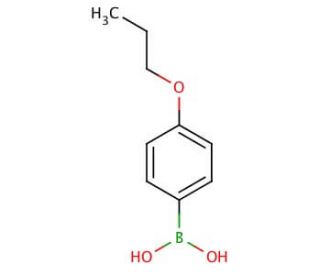 4-Propoxyphenylboronic acid (CAS 186497-67-6) - chemical structure image
