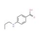 4-(propylamino)benzoic acid (CAS 73686-77-8) - chemical structure image