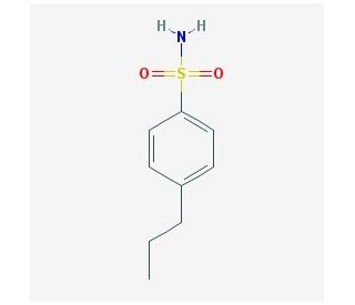 4-propylbenzenesulfonamide (CAS 1132-18-9) - chemical structure image