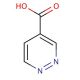 4-Pyridazinecarboxylic acid (CAS 50681-25-9) - chemical structure image