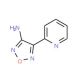 4-(pyridin-2-yl)-1,2,5-oxadiazol-3-amine - chemical structure image