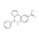 4-Pyridin-2-yl-3a,4,5,9b-tetrahydro-3H-cyclopenta-[c]quinoline-8-carboxylic acid - chemical structure image