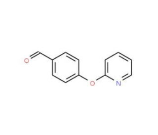 4-(Pyridin-2-yloxy)benzaldehyde (CAS 194017-69-1) - chemical structure image