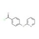 4-(Pyridin-2-yloxy)benzoyl chloride (CAS 51363-01-0) - chemical structure image