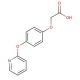 [4-(pyridin-2-yloxy)phenoxy]acetic acid - chemical structure image
