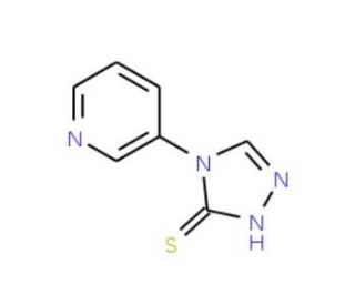 4-Pyridin-3-yl-4H-[1,2,4]triazole-3-thiol - chemical structure image