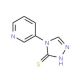 4-Pyridin-3-yl-4H-[1,2,4]triazole-3-thiol - chemical structure image