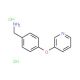 4-(Pyridin-3-yloxy)-benzylamine dihydrochloride - chemical structure image