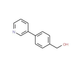 (4-Pyridin-3-ylphenyl)methanol (CAS 217189-04-3) - chemical structure image