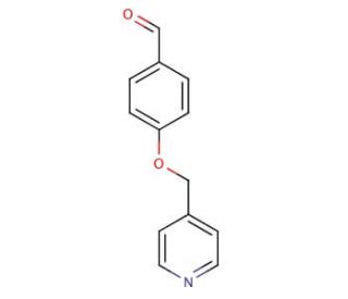 4-(pyridin-4-ylmethoxy)benzaldehyde - chemical structure image