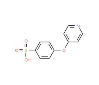 4-(Pyridin-4-yloxy)-benzenesulfonic acid (CAS 192329-80-9) - chemical structure image