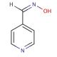 4-Pyridinealdoxime (CAS 696-54-8) - chemical structure image