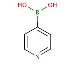 4-Pyridineboronic Acid (CAS 1692-15-5) - chemical structure image