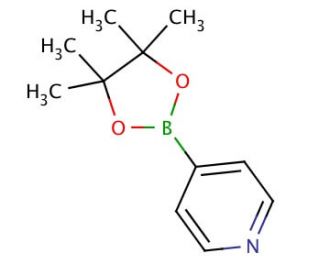 4-Pyridineboronic acid pinacol ester (CAS 181219-01-2) - chemical structure image