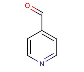 4-Pyridinecarboxaldehyde (CAS 872-85-5) - chemical structure image