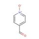 4-Pyridinecarboxaldehyde N-oxide (CAS 7216-42-4) - chemical structure image