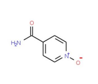 4-Pyridinecarboxamide 1-Oxide (CAS 38557-82-3) - chemical structure image