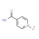 4-Pyridinecarboxamide 1-Oxide (CAS 38557-82-3) - chemical structure image