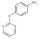 4-(pyrimidin-2-yloxy)aniline (CAS 105130-26-5) - chemical structure image