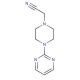 (4-pyrimidin-2-ylpiperazin-1-yl)acetonitrile - chemical structure image