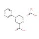 4-Pyrimidin-5-yl-morpholine-2-carboxylic acidcarbonate - chemical structure image