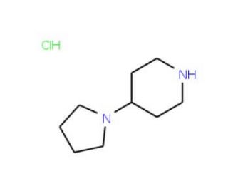 4-Pyrrolidin-1-yl-piperidinehydrochloride - chemical structure image