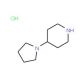 4-Pyrrolidin-1-yl-piperidinehydrochloride - chemical structure image