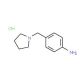 4-(pyrrolidin-1-ylmethyl)aniline hydrochloride (CAS 142335-64-6) - chemical structure image
