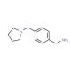 4-(Pyrrolidin-1-ylmethyl)benzylamine (CAS 91271-79-3) - chemical structure image