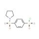 4-(Pyrrolidin-1-ylsulphonyl)benzenesulphonyl chloride (CAS 165669-32-9) - chemical structure image